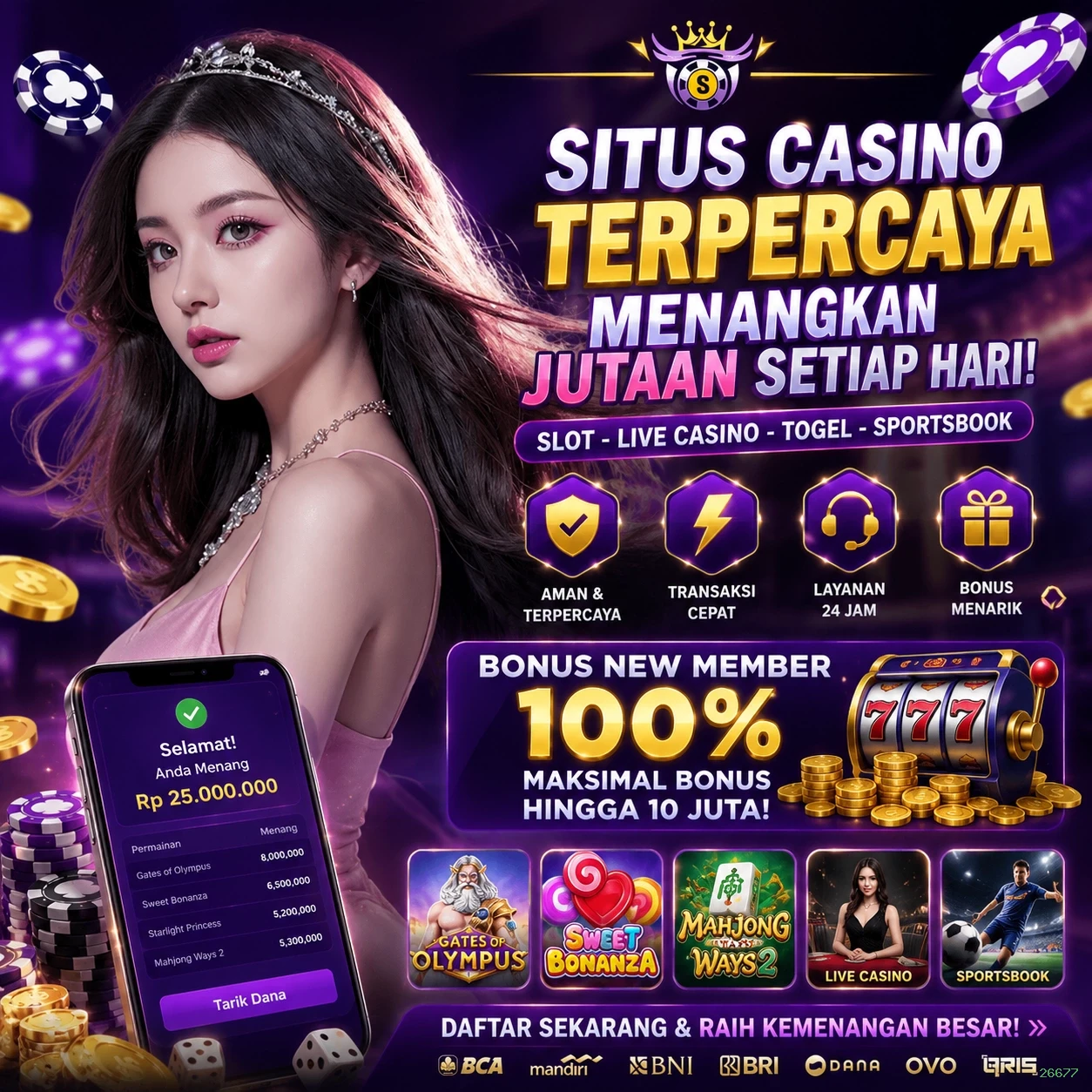 Berbagai Jenis Permainan yang Tersedia di 26677